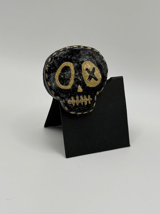 Anstecker Totenkopf